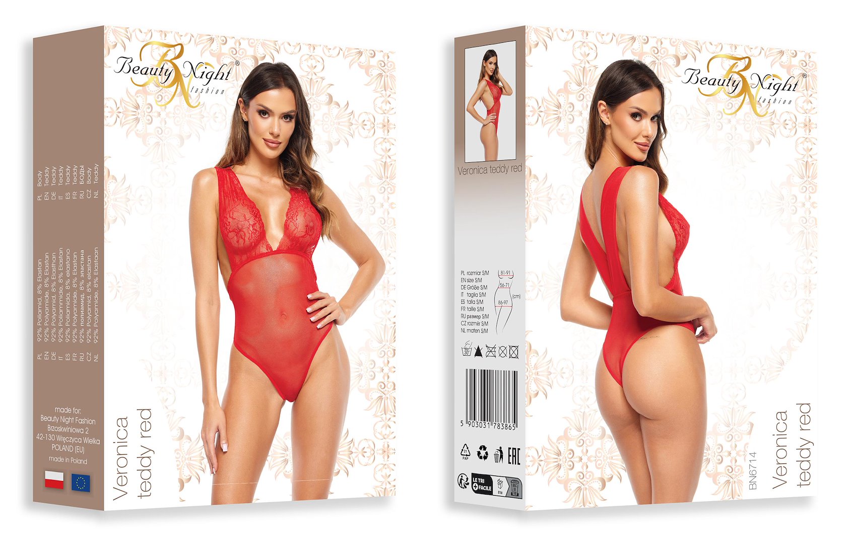 Veronica teddy red — zdjęcie 2