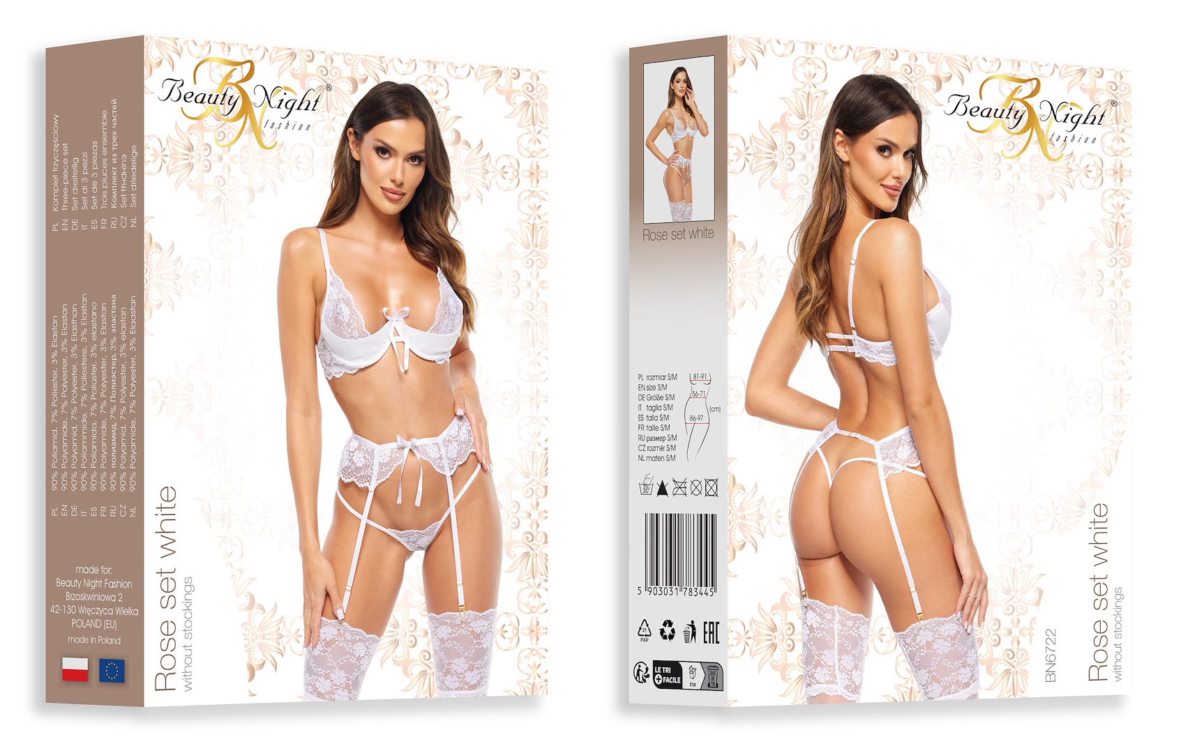 Rose set white — zdjęcie 2