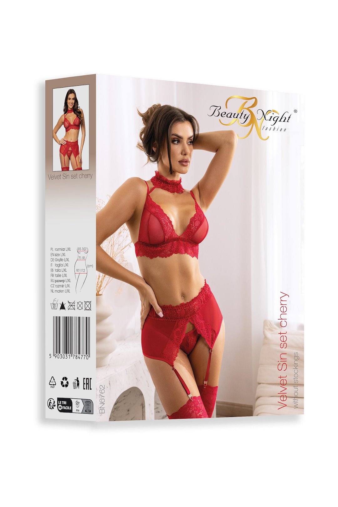 Velvet Sin set cherry — zdjęcie 2
