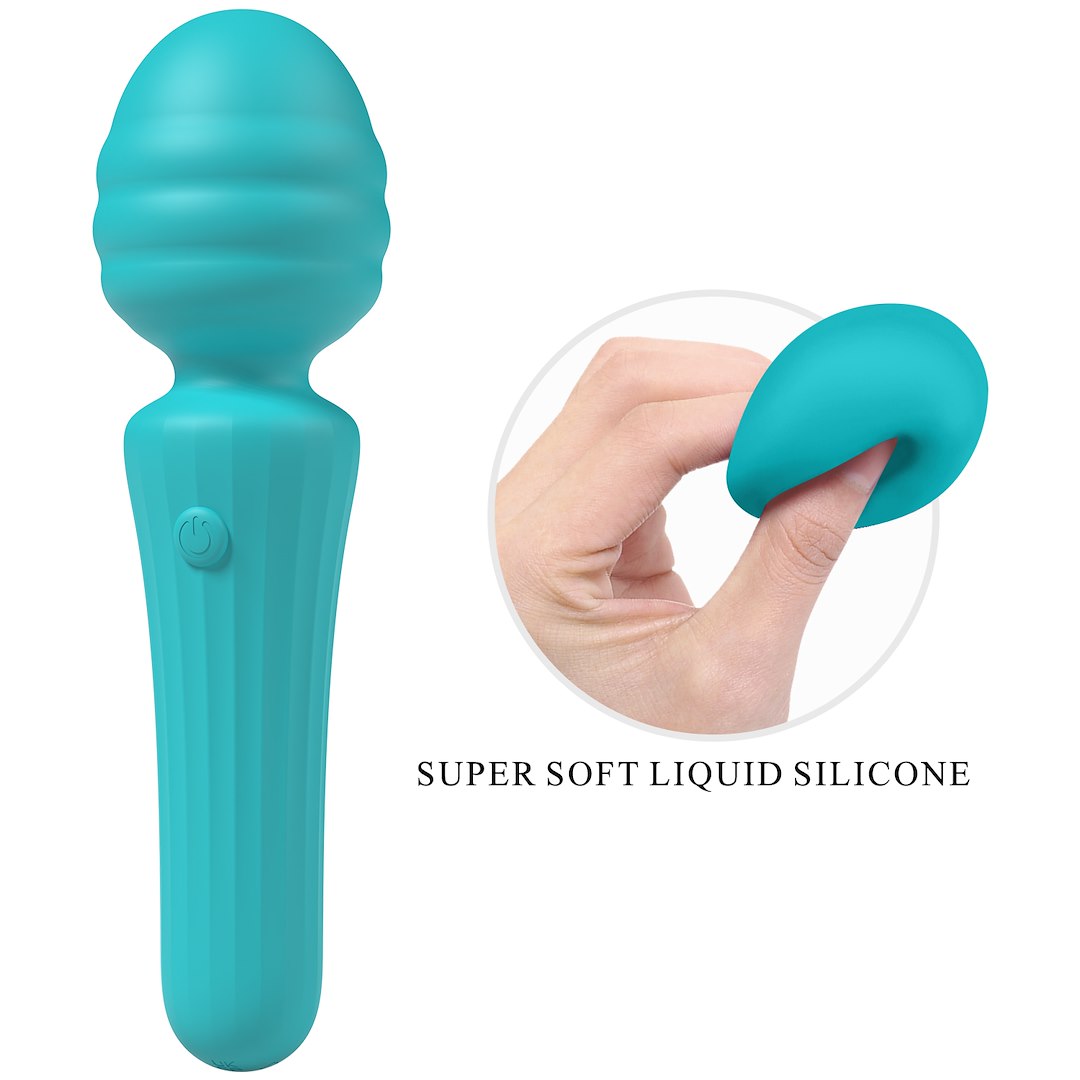 Duuna wibrator różdzka super soft zielony — zdjęcie 4