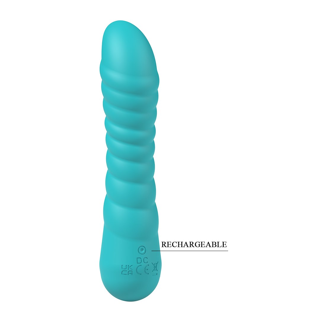 Jaylei wibrator klasyczny super soft zielony — zdjęcie 2