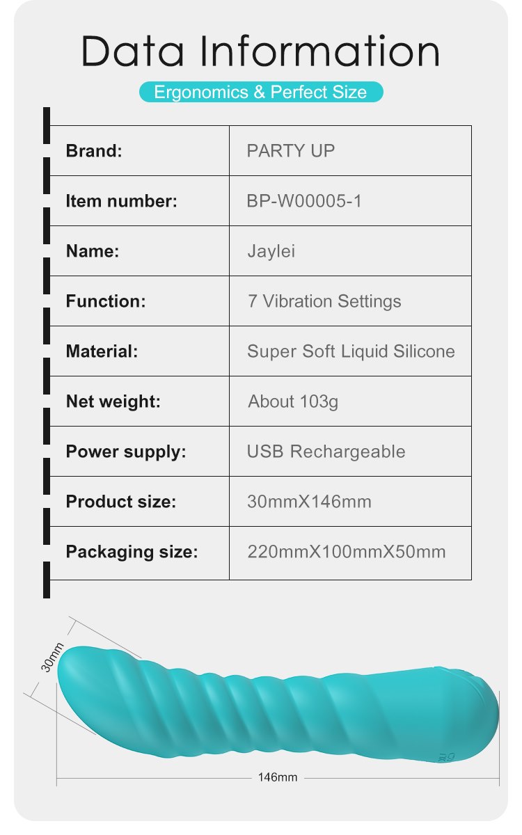 Jaylei wibrator klasyczny super soft zielony — zdjęcie 4