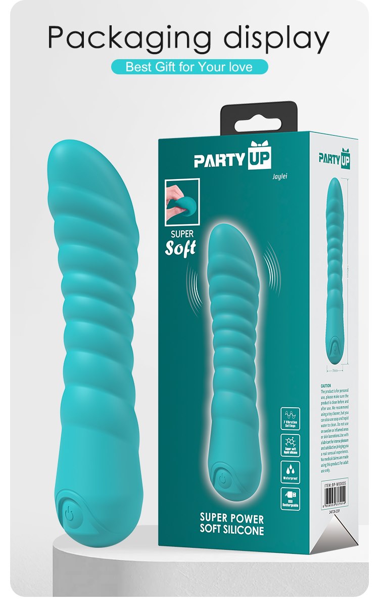 Jaylei wibrator klasyczny super soft zielony — zdjęcie 5
