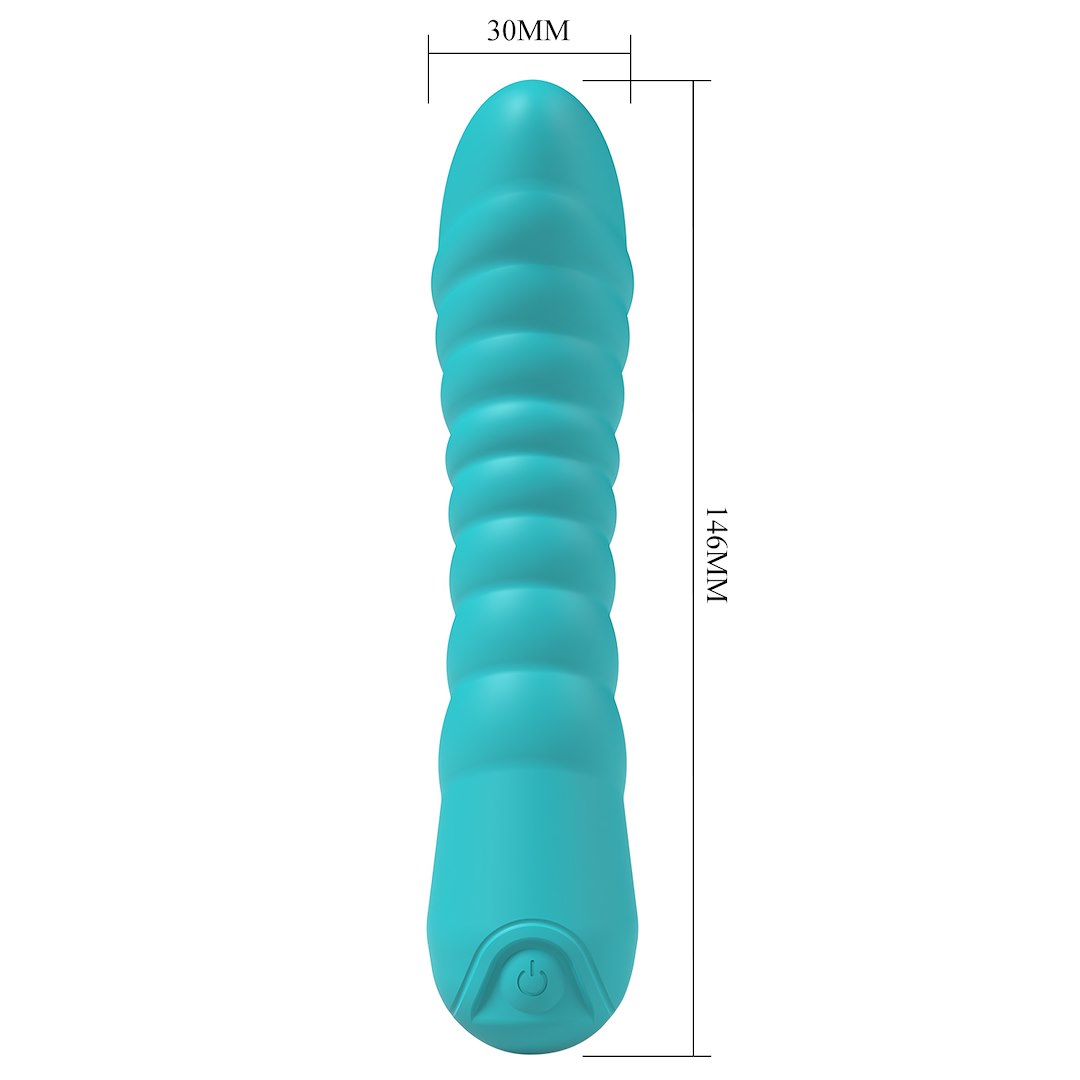 Jaylei wibrator klasyczny super soft zielony — zdjęcie 7