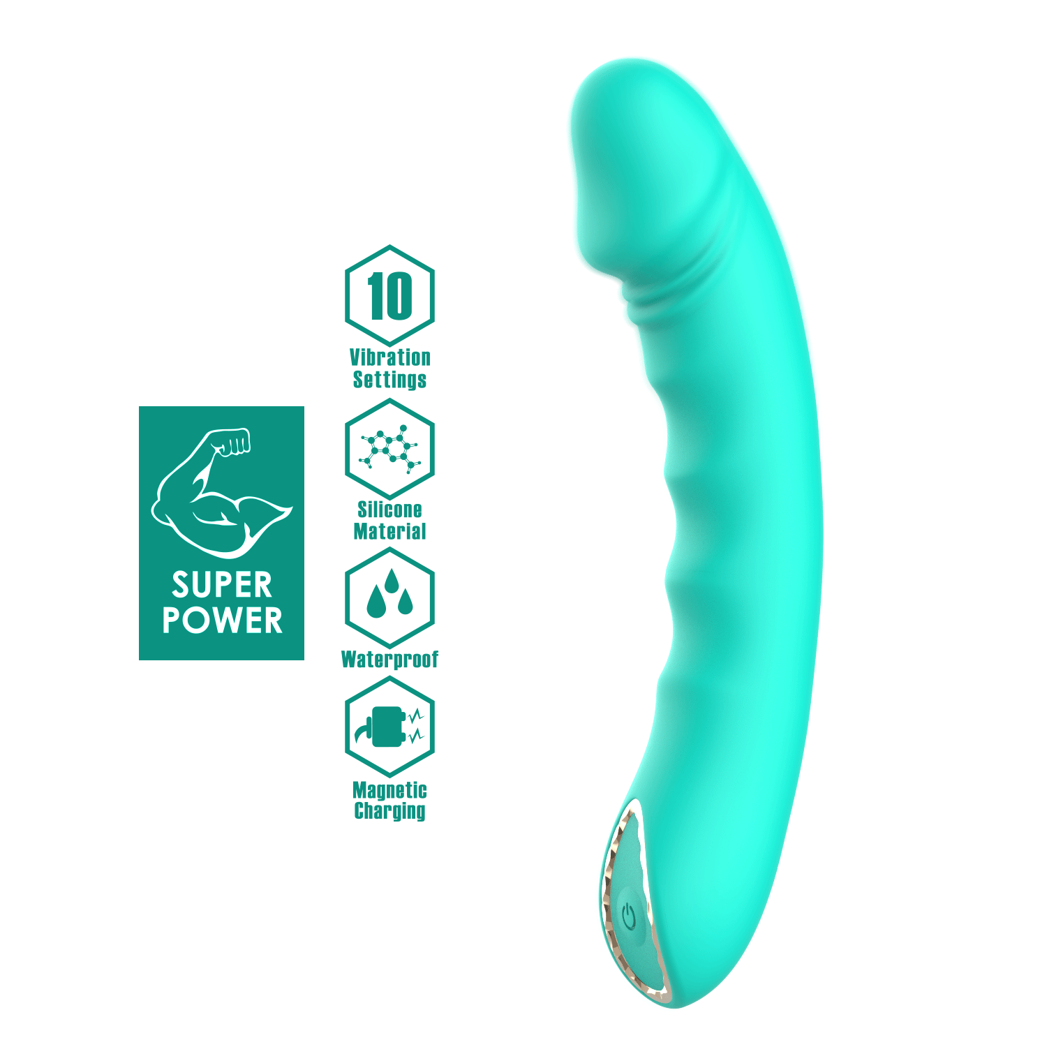 Nikki wibrator o 10 funkcjach wibracji — zdjęcie 3