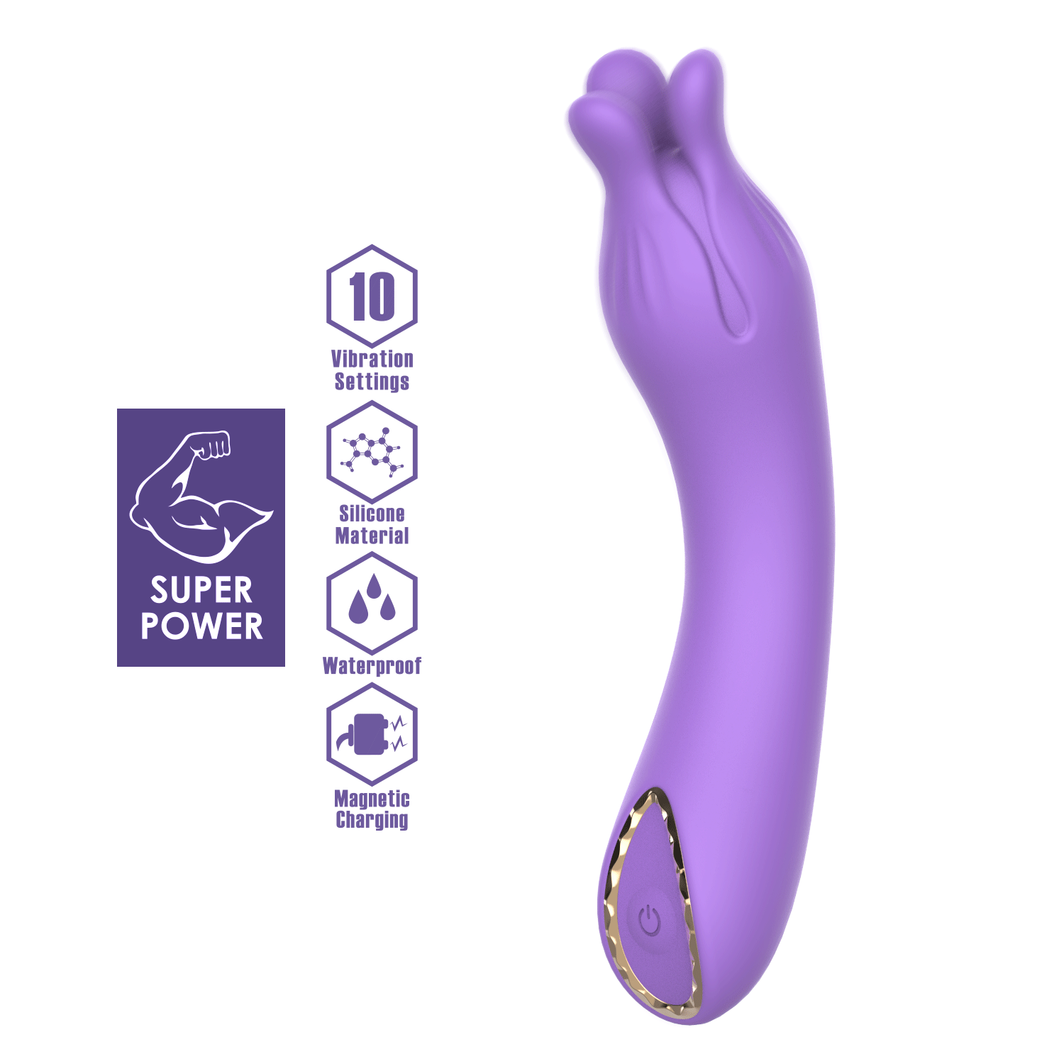 Kelly wibrator o 10 funkcjach wibracji — zdjęcie 3