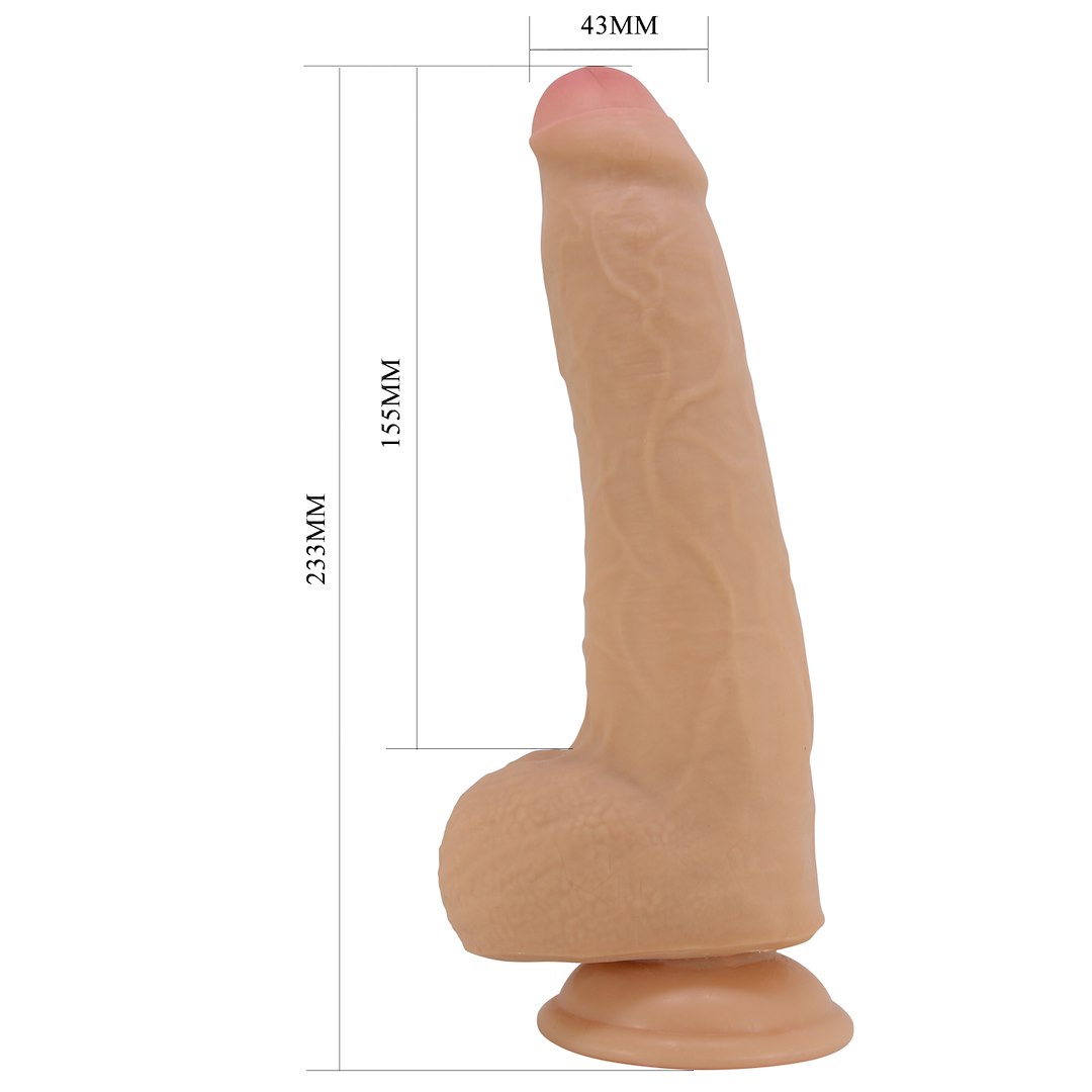 Thomas realistyczne dildo z przyssawką — zdjęcie 3