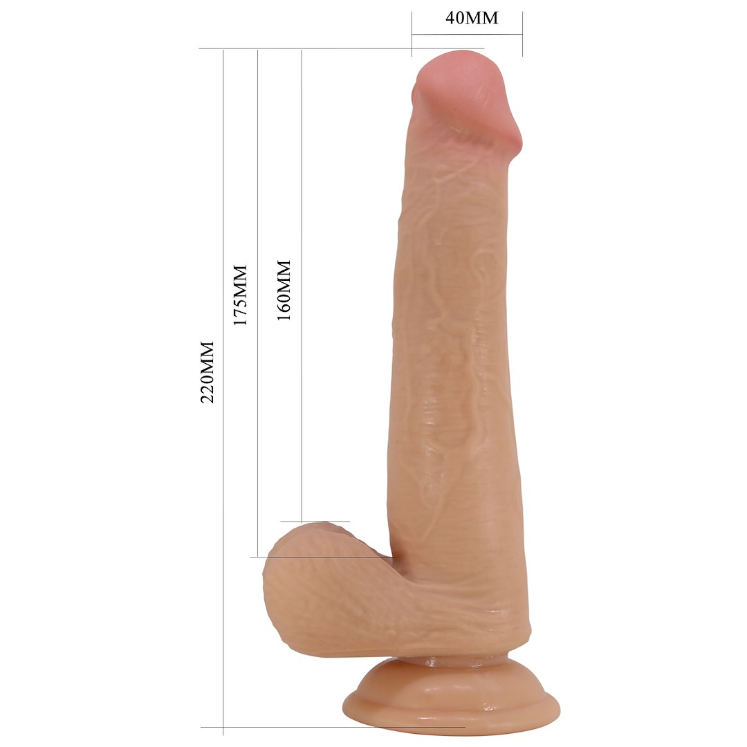 Tim  realistyczne dildo z przyssawką — zdjęcie 3