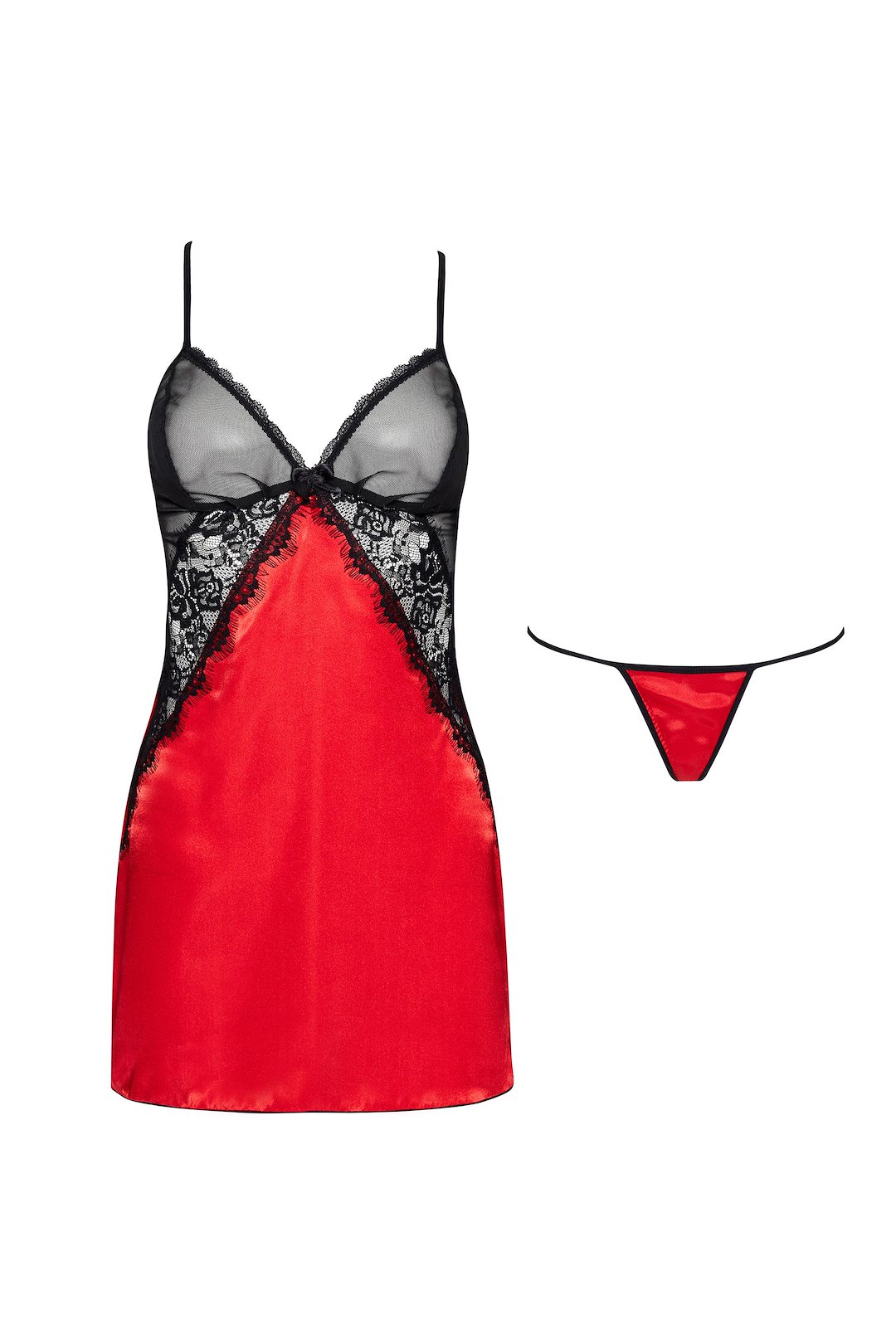 Marinela chemise red — zdjęcie 5