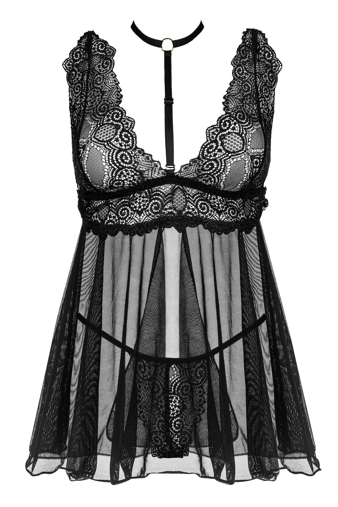 Milana babydoll black — zdjęcie 7