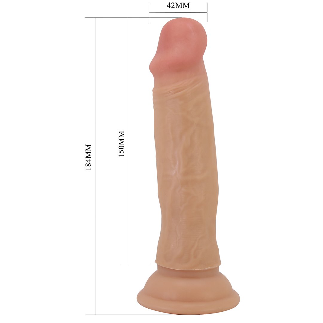 Tom  realistyczne dildo z przyssawką — zdjęcie 4