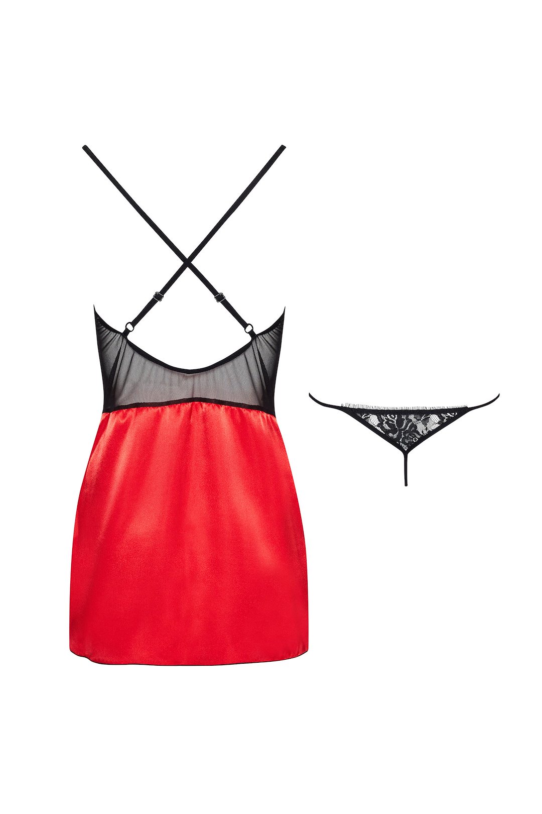 Marinela chemise red — zdjęcie 6