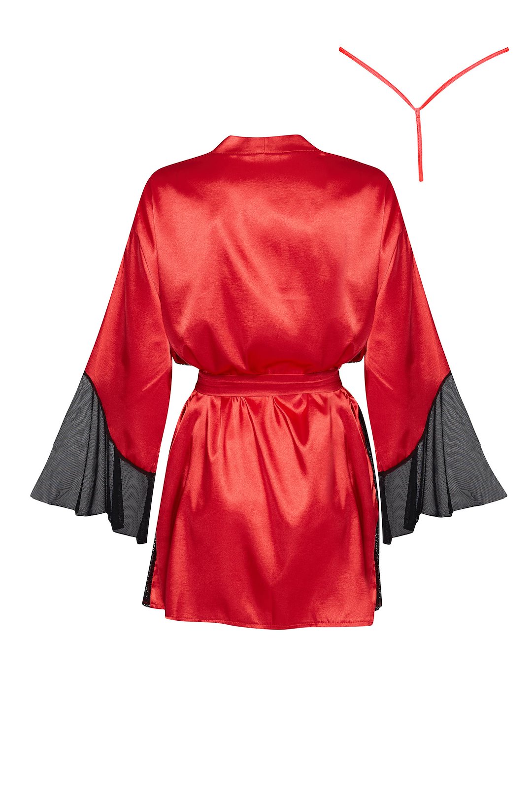 Sara peignoir red — zdjęcie 6