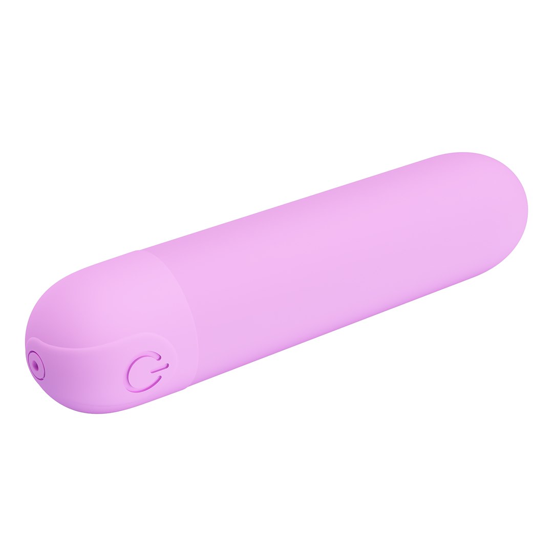 Greg Mini wibrator bullet, 10 poziomów wibracji fioletowy — zdjęcie 6