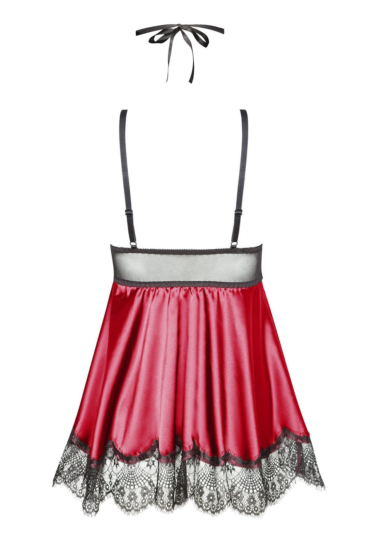 Eve chemise with mask purple — zdjęcie 6