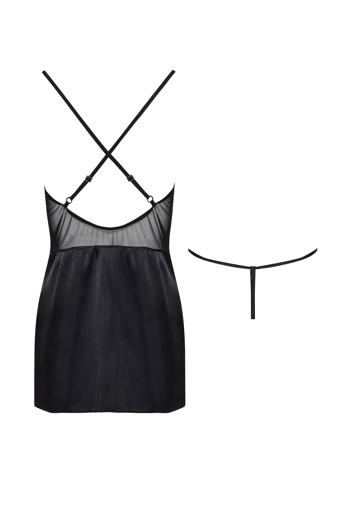 Marinela chemise black — zdjęcie 7