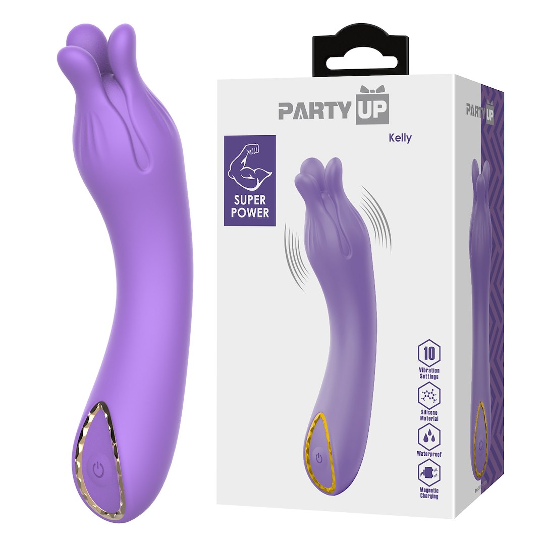 Party Up - Kelly wibrator o 10 funkcjach wibracji