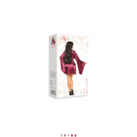 Samira peignoir burgundy