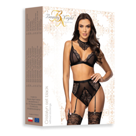 Cristalyn set black