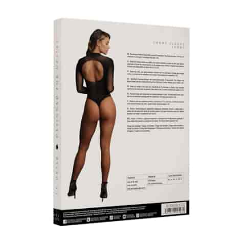 Short Sleeve Teddy - One Size - Black