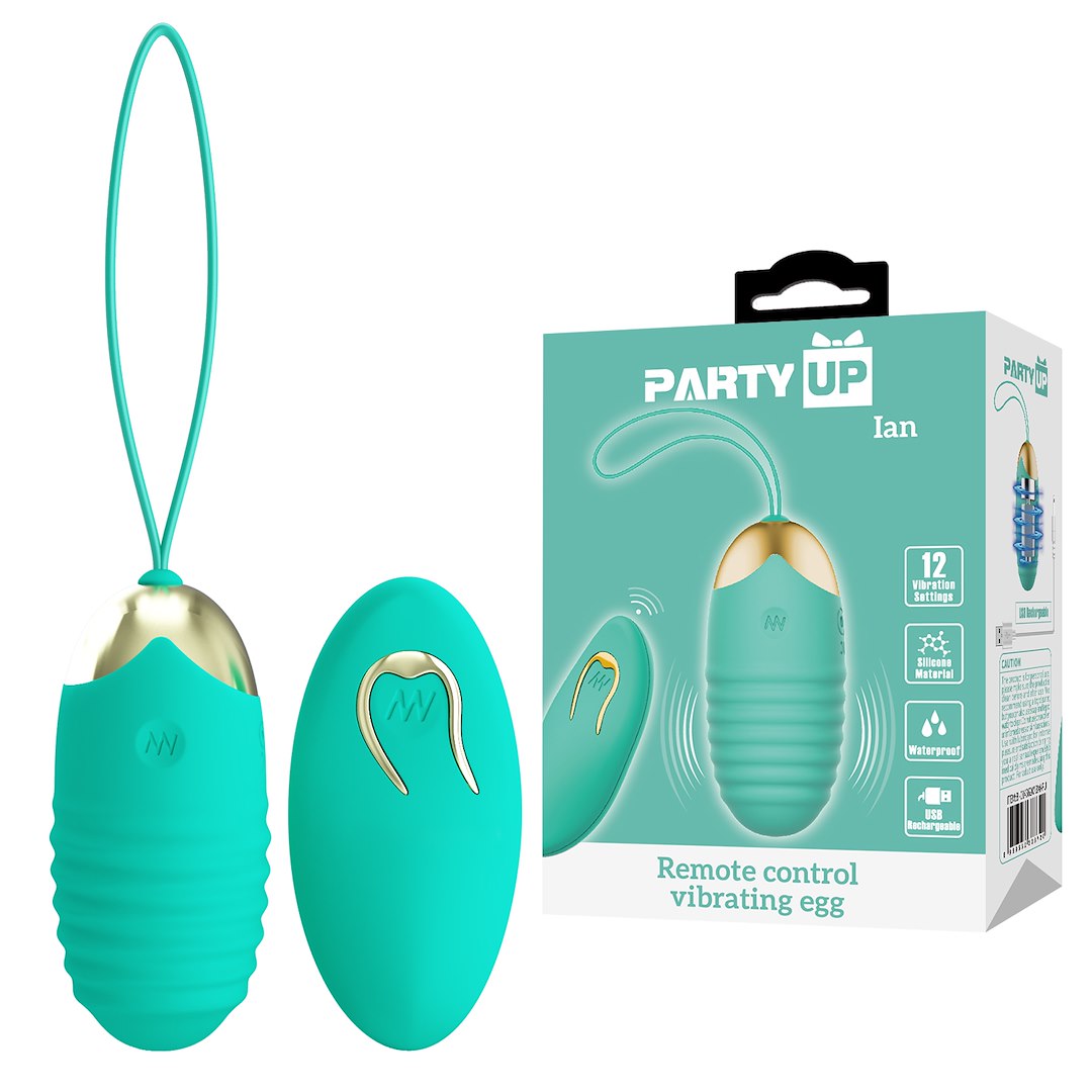 Party Up - Ian Zdalnie sterowane jajeczko wibruj¹ce z 12 trybami