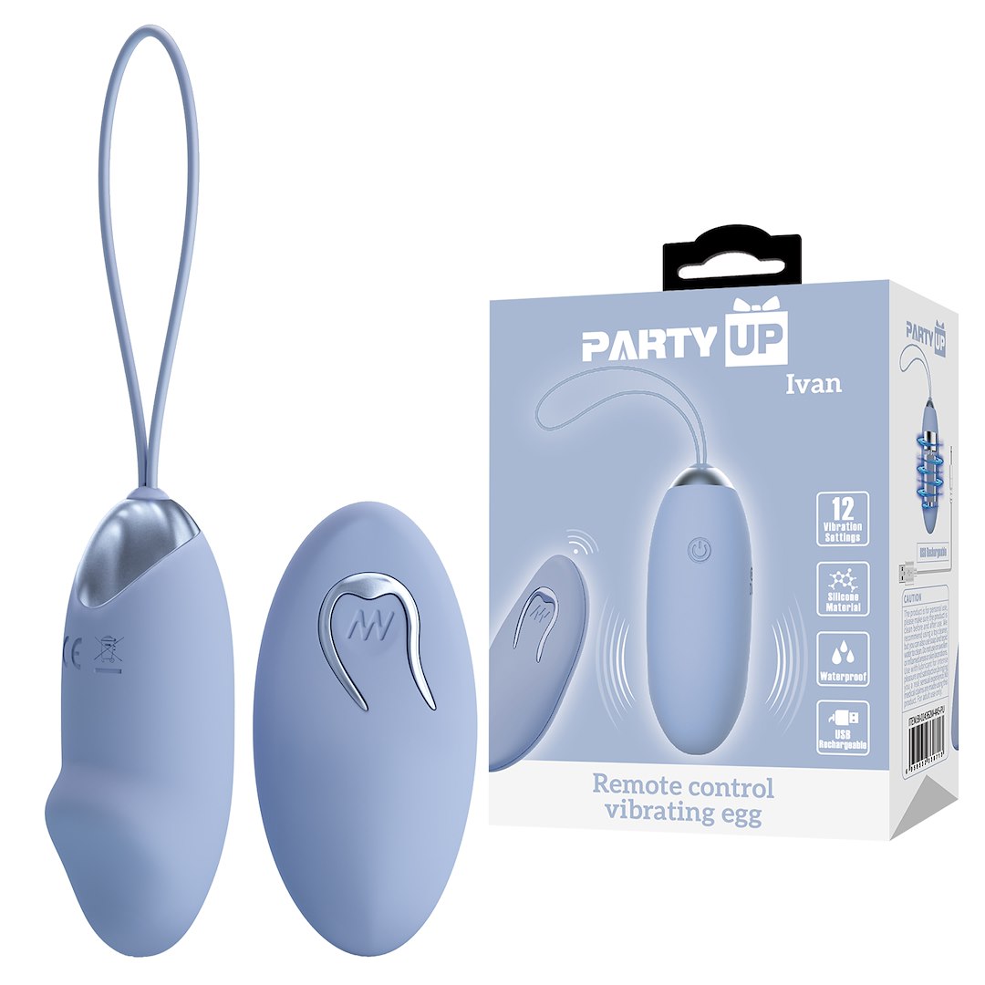 Party Up - Ivan Zdalnie sterowane jajeczko wibruj¹ce z 12 trybami