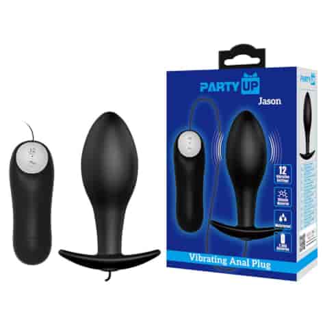 Jason korek analny z wibracjami 12 poziomów