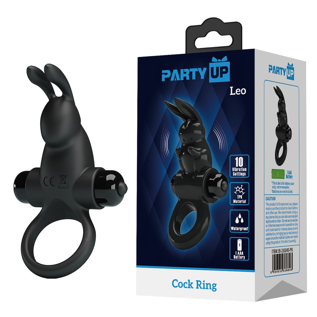 Party Up - Larry Wibruj¹cy piercieñ erekcyjny króliczek
