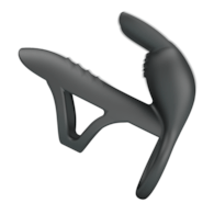 Mark Wibrująca nakładka na penisa ze stymulatorem łechtaczki