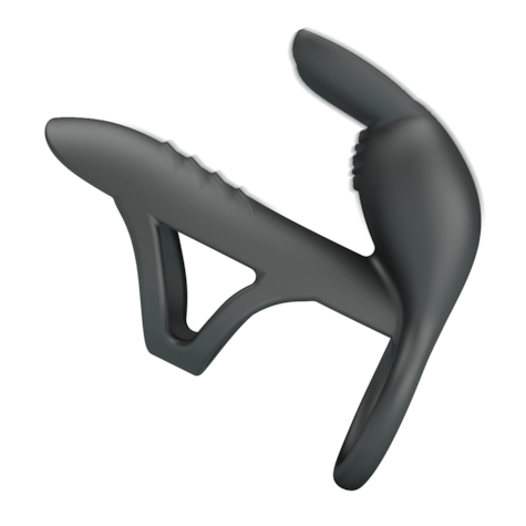 Mark Wibrująca nakładka na penisa ze stymulatorem łechtaczki