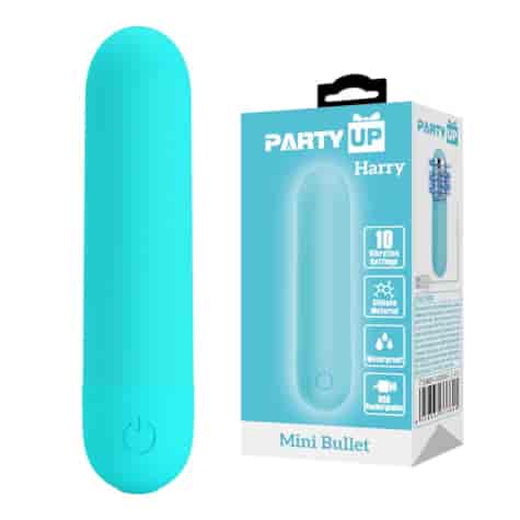 Harry Mini wibrator bullet, 10 poziomów wibracji