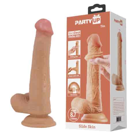 Tim  realistyczne dildo z przyssawką