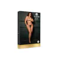 Faye - Lace Thong with Adjustable Sliders and Golden Details - Plus Size