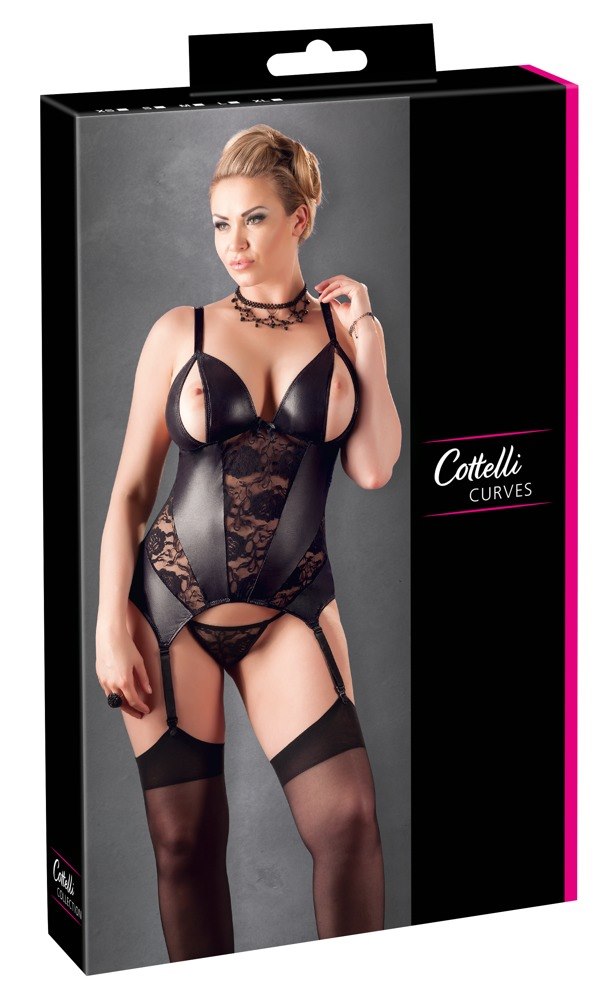 Cottelli Curves - Komplet bielizny XL