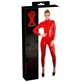 Latex Catsuit red XS