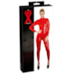 Latex Catsuit red XS