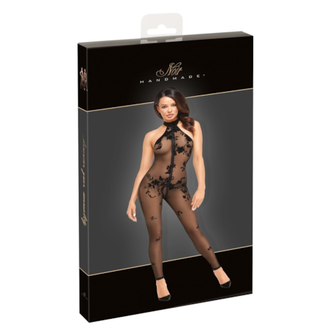 Catsuit Ego L Noir Handmade