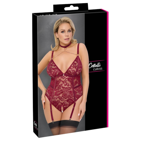 Crotchless Body red 2XL