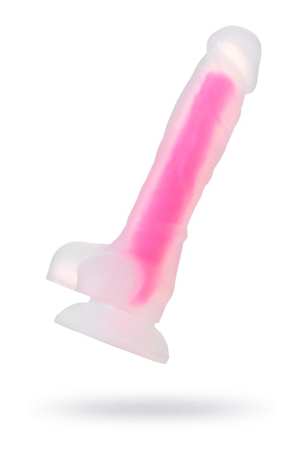 Dildo z przyssawką Beyond Peter Glow Pink 22cm Toyfa