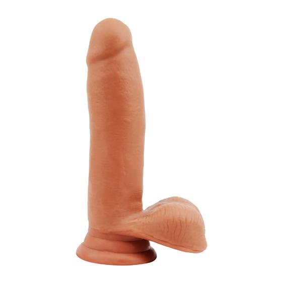 Dildo z przyssawką T-Skin Sex Lure-Latin 17cm Chisa