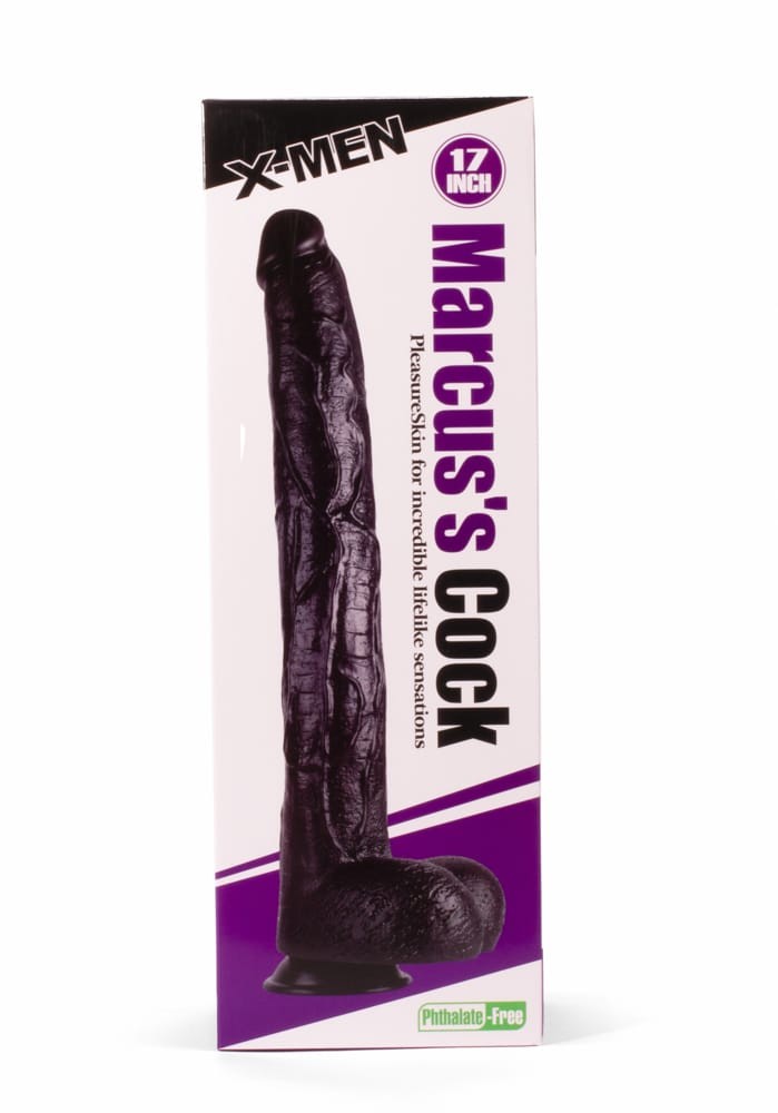 Dildo z przyssawką Marcus 43cm X-MEN