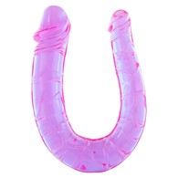 Dildo dwustronne Double Mini 34,5 cm