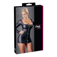 Sukienka z błyszczącym zamkiem L