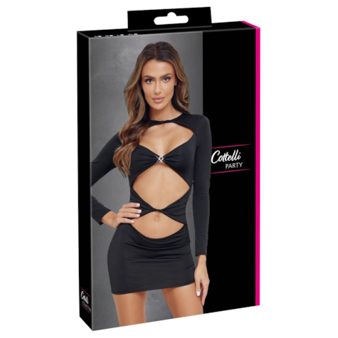 Mini dress black L