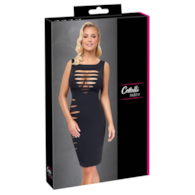 Minisukienka z pęknięciami L