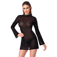 Noir Mini Dress L