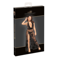 Długa sukienka Divinity z odkrytymi plecami L Noir Handmade