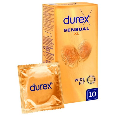 Durex Sensual XL 10's
