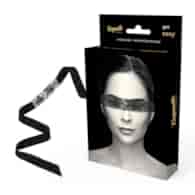 COQUETTE CHIC DESIRE - LACE MASK BLACK