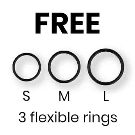 X RAY - HARNESS WITH SILICONE RINGS